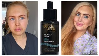 Bondi Sands Dark Tanning Drops Review [upl. by Auqinot]