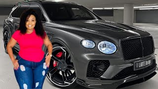 Millicent Omanga takes new Sh20M Bentley Bentayga SUV for a ride [upl. by Glavin]