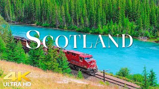 Scotland 4K VIDEO ULTRA HD  Stunning Beautiful Natural Scenery of THE FOGGY ISLAND amp Relaxing Music [upl. by Iborian]