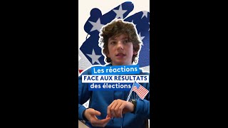 Les réactions face aux résultats des élections américaines [upl. by Duff415]