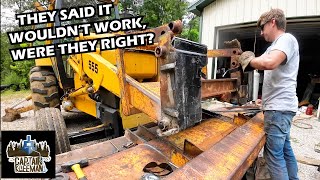 Transforming Backhoe with Skid Steer Quick Attach Finishing Touches and First Test [upl. by Rosenfeld]