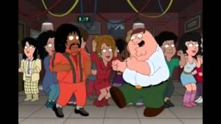 Family Guy  Peter dancing to Beverly Hills Cops Axel Foley Theme [upl. by Latsyrd]