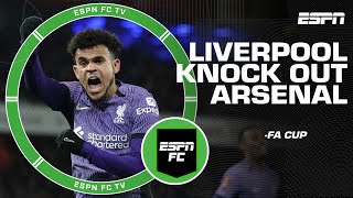 Arsenal vs Liverpool FULL REACTION ‘Not happy times’ for Mikel Arteta’s side  ESPN FC [upl. by Yesoj137]