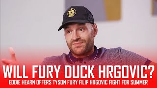 Tyson Fury OFFERED Hrgovic fight [upl. by Saundra]