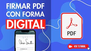 Cómo INSERTAR tu FIRMA DIGITAL en Todas las Hojas de un PDF  ✒️ Sin Programas ✒️ [upl. by Norrag967]