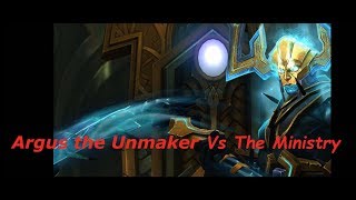 Mythic Argus The Unmaker Vs The Ministry 1st Kill POV Havoc Demon Hunter [upl. by Sissy617]