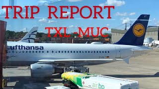 TRIP REPORT  Lufthansa  A319  Berlin  Munich [upl. by Allebram271]