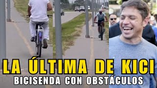 LAS OBRAS PÚBLICAS DE KICILLOF BICISENDA CON OBSTÁCULOS  ASN [upl. by Robins340]