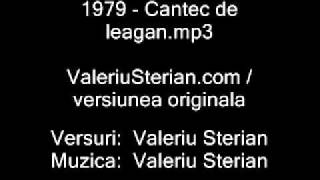 Valeriu Sterian  1979  Cantec de leagan originala [upl. by Eedyak207]