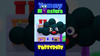 Yummy Monsters  Itsy Bitsy Spider  Baby song and Nursery Rhymes amp Animal Songs [upl. by Tiffa]