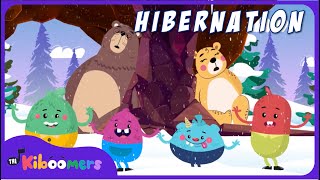 Hibernation  The Kiboomers Preschool Learning Videos  Winter Song [upl. by Noet]