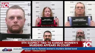 VIDEO 5th suspect tied to Kansas women’s murders denied bond [upl. by Ativoj]