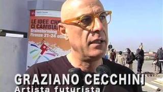 Piazzale Michelangelo si riempie di marmo con Graziano Cecchini [upl. by Walli818]