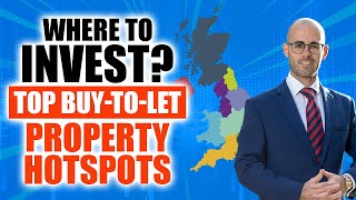 Top 5 BuytoLet Property Investment HOTSPOTS in the UK  Best Places to Invest UK [upl. by Furlani]