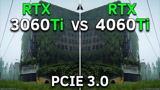 RTX 3060 Ti vs RTX 4060 Ti PCIe 30 Test In 9 Games [upl. by Nhtanhoj]