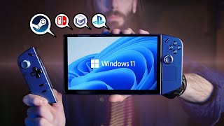 Powerful PC Handheld with the Nintendo Switch treatment Lenovo Legion Go [upl. by Latsyrcal262]