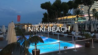 Nikki Beach Mallorca 4K  allthegoodiescom [upl. by Atsirak]