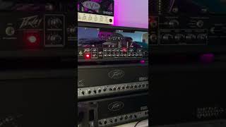 Peavey JSX Ultra Channel amp Maxon 808 Schecter E1 Evil Twin guitar metal chug [upl. by Swan959]