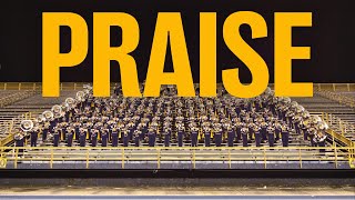 Marching band performs Praise by Elevation Worship [upl. by Garey917]