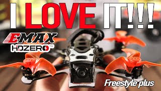 Emax Tinyhawk III Plus Freestyle HD RTF  REVIEW amp FLIGHTS [upl. by Elacim451]