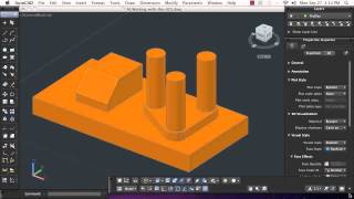 AutoCAD for Mac Working in 3D [upl. by Aettam884]