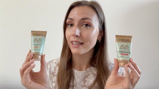 Comparing the Garnier BB Cream Anti age vs Classic [upl. by Hilleary]