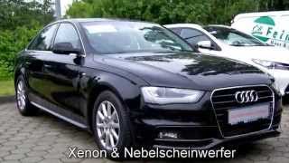 Audi A4 20 TDI Attraction SLine 223322 Brillantschwarz quotAUTOHAUS SampK HAMBURGHARBURGquot [upl. by Ymeraj]