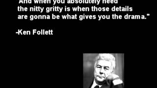 Ken Follett  Writing Tips [upl. by Docile]