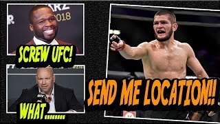 Khabib is OFFERED 2000000 To LEAVE UFC Says SEND ME LOCATION [upl. by Barker]