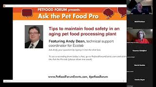 Tips to maintain food safety in an aging pet food processing plant [upl. by Eelyrag]