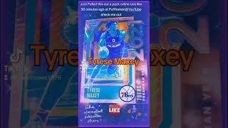 Puffinsteins Panini Flux Inaugural Edition Tyrese Maxey Silver 9 hiphop music mancave nba [upl. by Ingamar158]