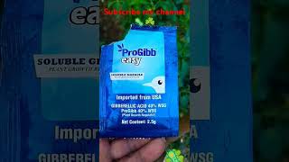 Progibb easy  Gibberellic acid  short shortsagriculture kisan farminglife agriculturelife [upl. by Attenaj]