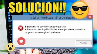 SOLUCIÓN apimswincrtruntimel110dll  INSTALAR ACTUALIZACIÓN [upl. by Trellas]