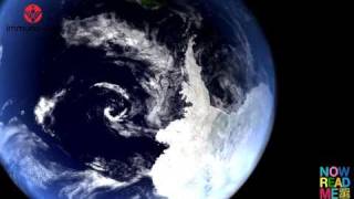 Awesome Satellite Video of Vinson Massif [upl. by Enoitna]