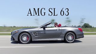 2018 MercedesAMG SL63 Review  Roadster With More Power Than An AMG GTR [upl. by Nahor33]