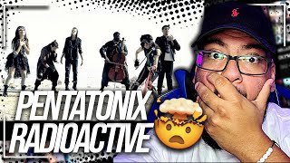 Radioactive  Pentatonix amp Lindsey Stirling Imagine Dragons cover REACTION [upl. by Lourie462]