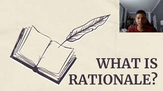 Understanding the Rationale in Research Papers  Research in Hospitality 1  Version 2 [upl. by Aramad]