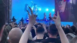 BABYMETAL x Electric callboy RATATATA live 18062024 Warsaw [upl. by Harwell]