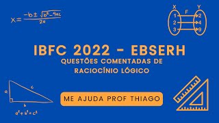 IBFC 2022  EBSERH  RACIOCÍNIO LÓGICO  Para o seu casamento Adriana deve escolher três músicas [upl. by Annhoj]