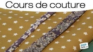 Couture  comment associer tissu et biais [upl. by Bonnell]