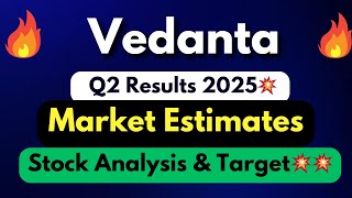 Vedanta share q2 results 2025 share analysisVedanta share latest news  Result today [upl. by Omland]