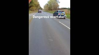 Dangerous overtaking manoeuvre fitness automobile fyp [upl. by Zetrauq]