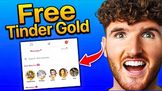 How to Get FREE Tinder Gold WORKS FOREVER [upl. by Ecirtahs]