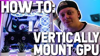 How To Vertically Mount a GPU PHANTEKS Bracket amp Lian Li O11 Dynamic [upl. by Emiolhs]