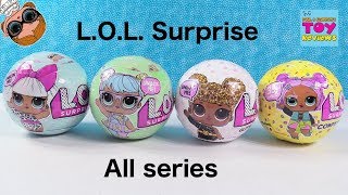 LOL Surprise Doll Series 1 2 3 Glitter Toy Opening Review  PSToyReviews [upl. by Cronin]