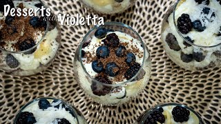 MINI Trifles Recipe with Berries Banana and Moscato [upl. by Eelytsirk]