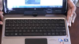 HP TouchSmart tm2 Tablet PC Hardware Overview Review [upl. by Koy]