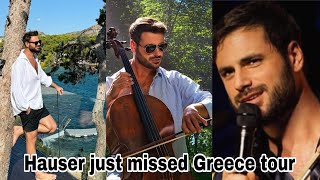 stjepan Hauser just missed Greece tour 💜💜💜 [upl. by Ranie]