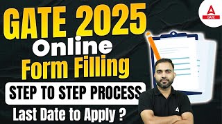 GATE 2025 Form Fill Up  GATE 2025 Form Fill Up Step by Step Process  GATE 2025 Application Form [upl. by Ecerahc405]