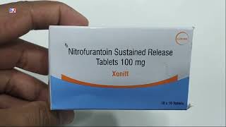 Xonift Tablet  Nitrofurantoin 100mg Tablets  Xonift 100mg Tablet Uses Side effects benefits Dosage [upl. by Avid]